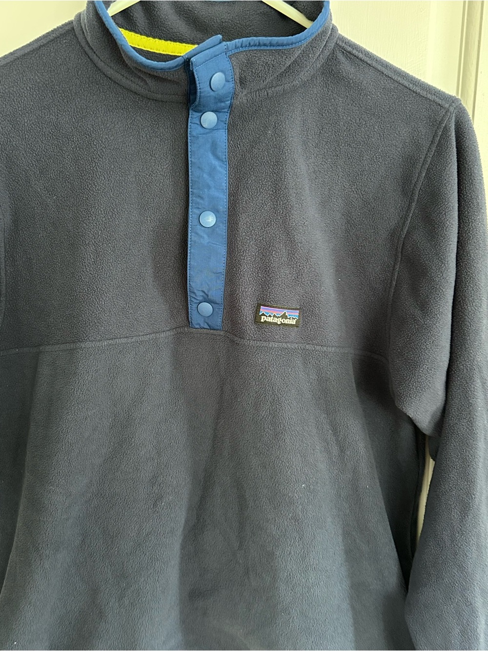 Patagonia boys Snap-Front Fleece Pullover